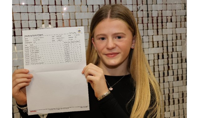 Student strikes gold with GCSE results