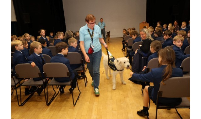 School leads talk on Guide Dogs for the Blind 